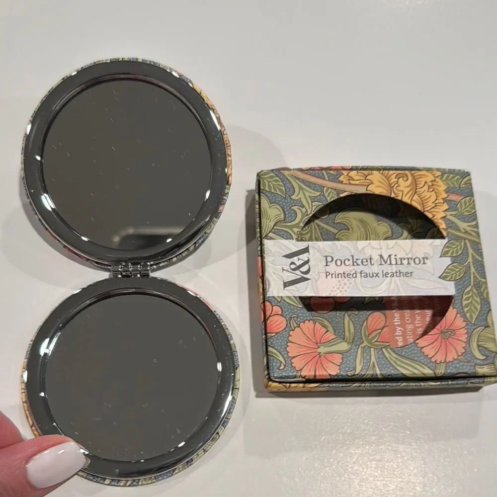 Floral Pocket Mirror